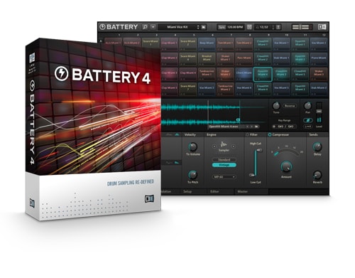 layer samples in native instruments battery 4 cell