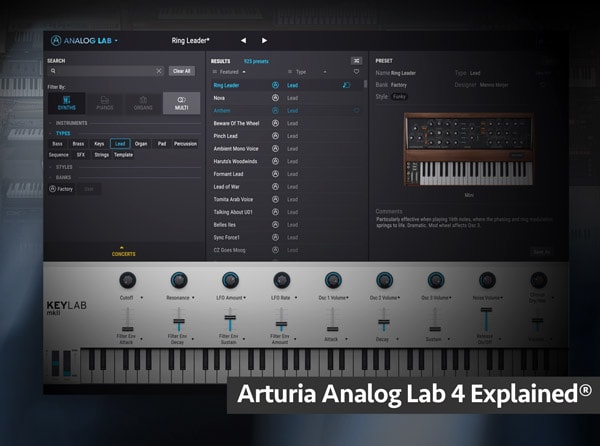 Лаб фою. Arturia Analog Lab VST. Analog Lab VST. Analog Lab 4 VST. Analog Lab 3.