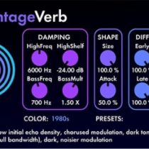 Valhalla DSP Valhalla VintageVerb 2.0.2 WIN & MacOSX