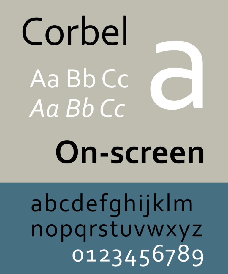 corbel font download mac