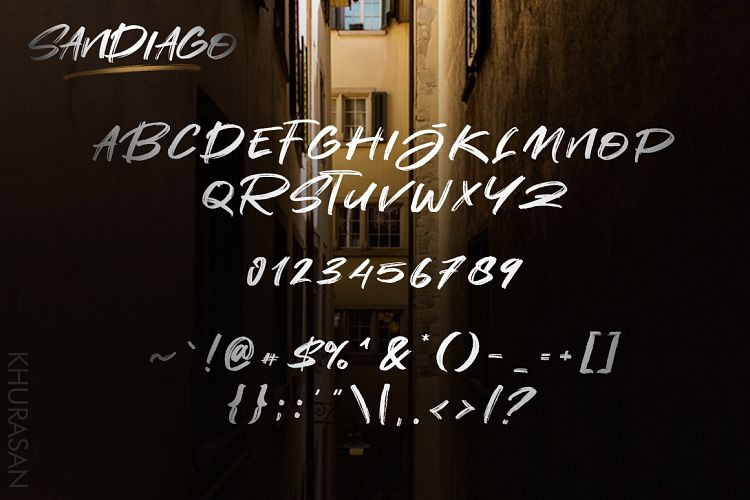 Sandiago Brush Font ! free download r2rdownload